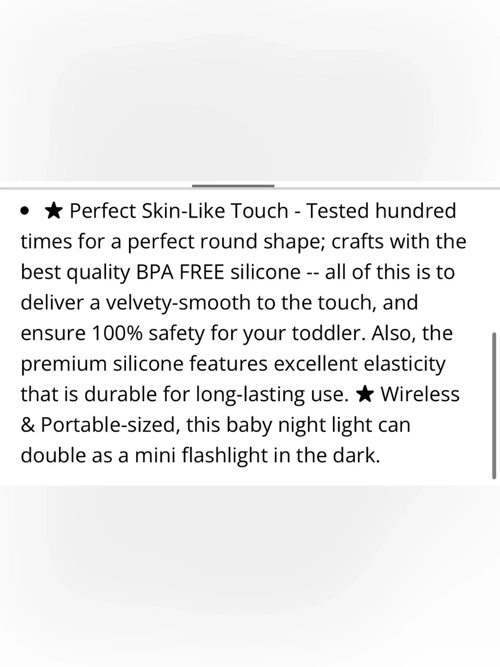 Baby Nightlight Egg Light for Nursery Flip Design Touch Lamp/Mini Flashight
